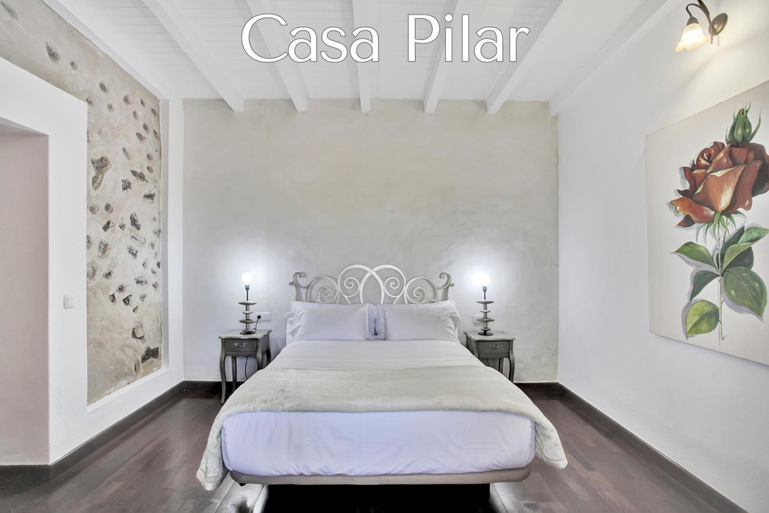 Casa Pilar, Aurora Y Tarabilla En Finca Ecologica Тегитар Экстерьер фото